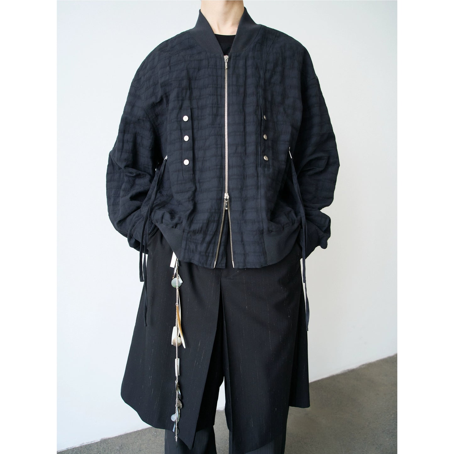 Cropped Baseball Jacket