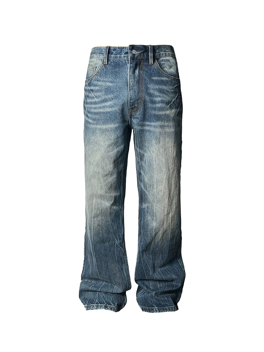 Lightning Cracked Jeans