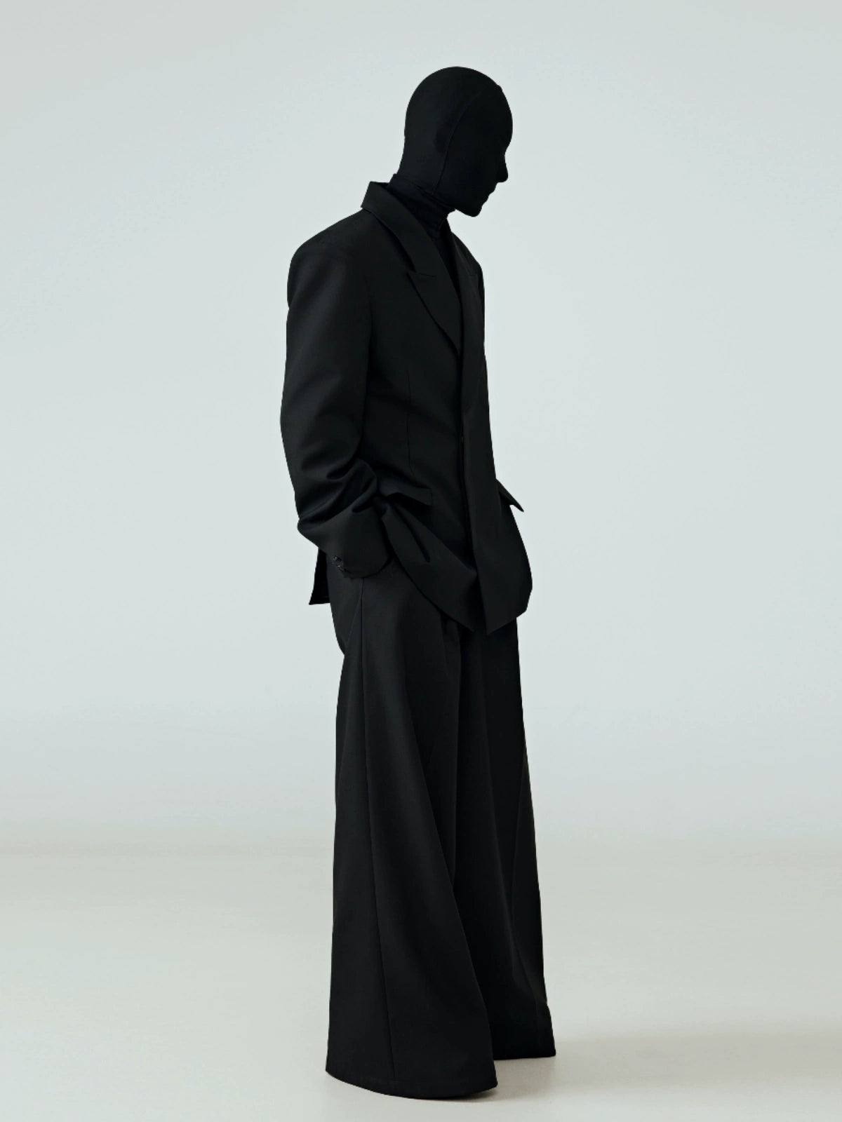 Waist Suit Drape Jacket