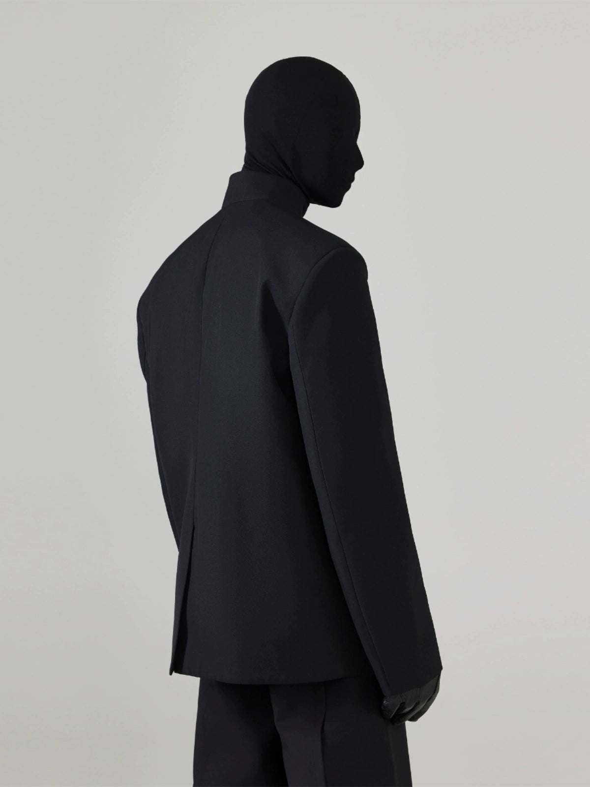 Villain Black Loose Suit Jacket