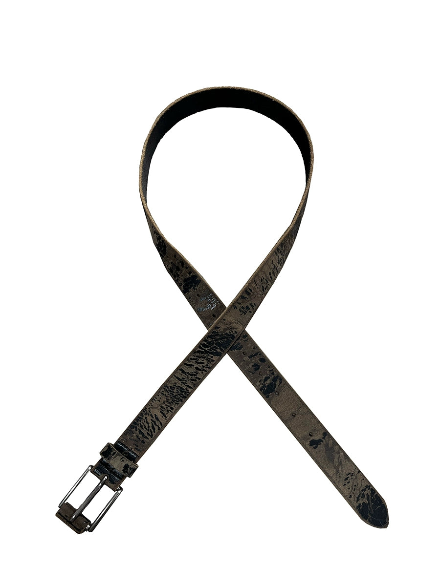 Distressed Leather Belt