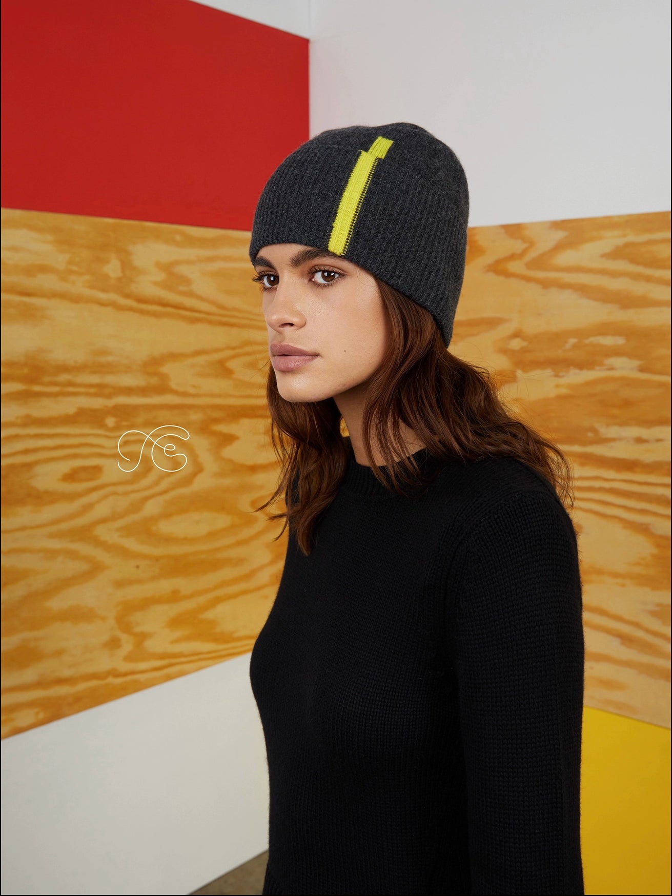 Color-Block Beanie