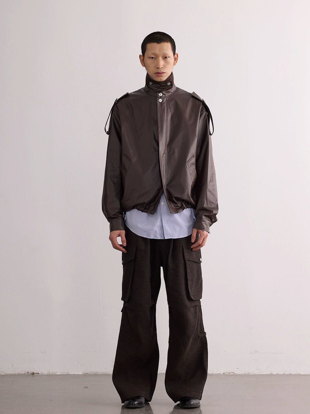 Linen Cargo Pants k11