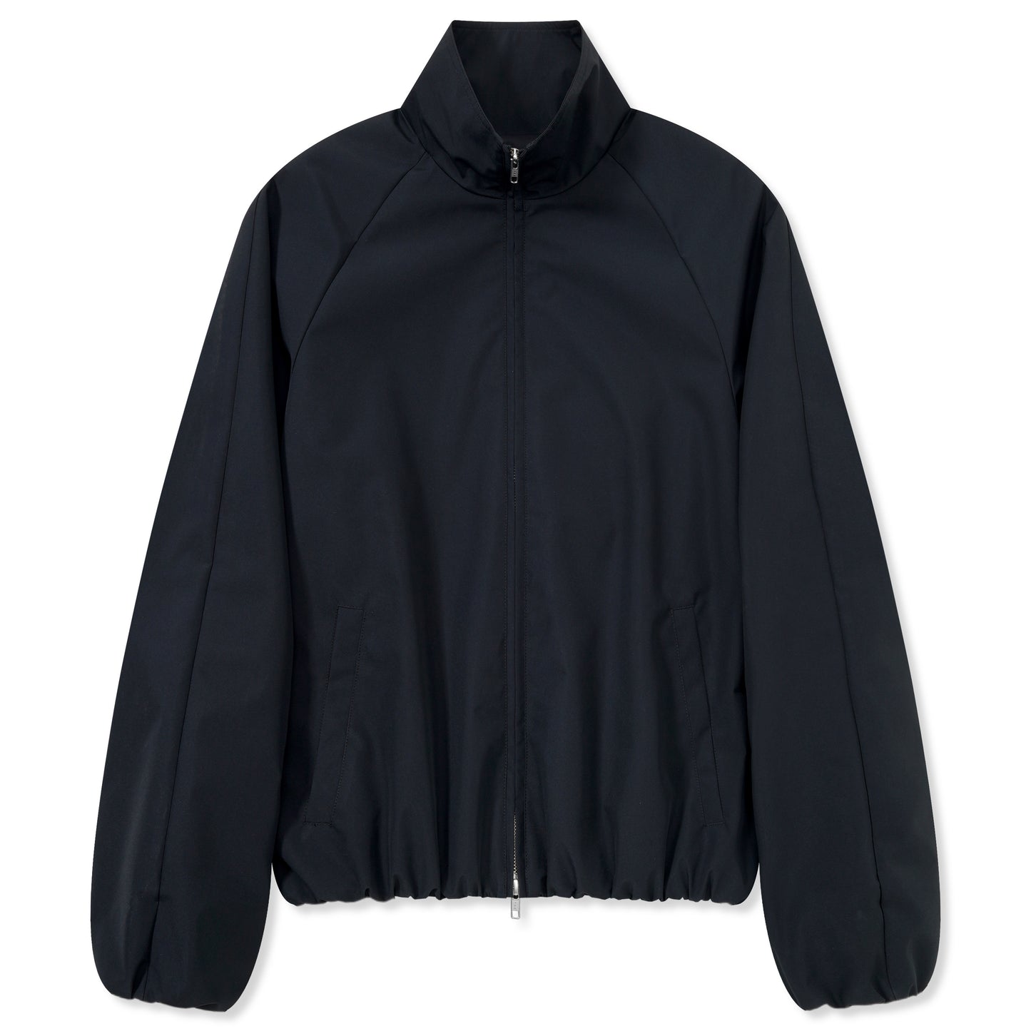 Nylon Stand Collar Balloon Jacket