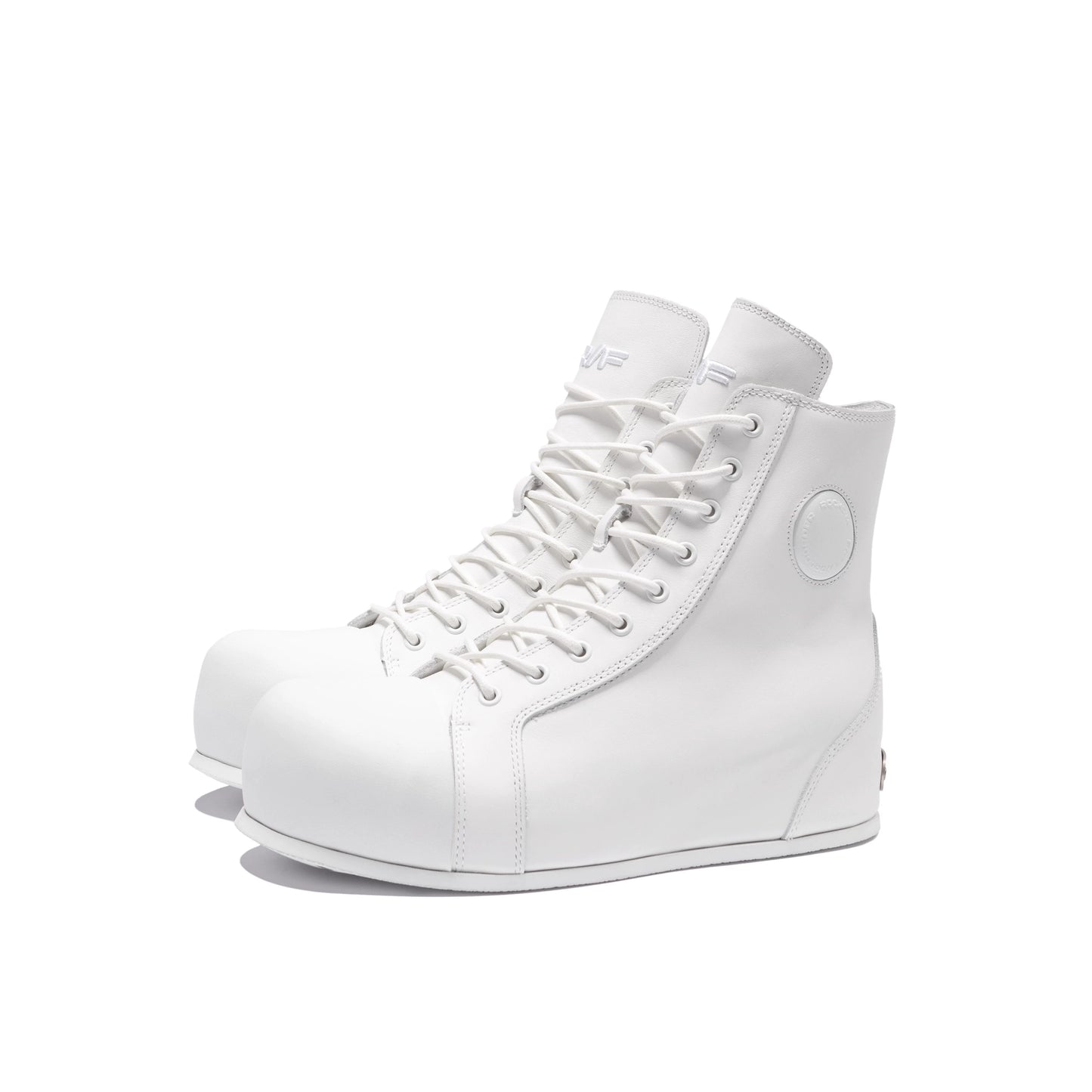ROCKSTA X FVVO leather suede platform shoes