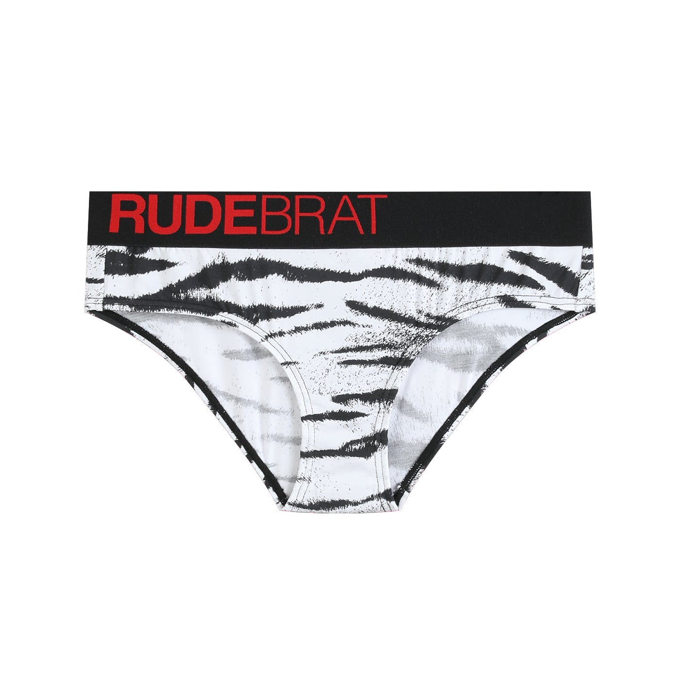 'REBEL' tiger print modal briefs