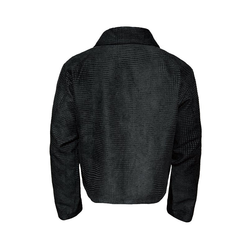 Jacquard cropped jacket