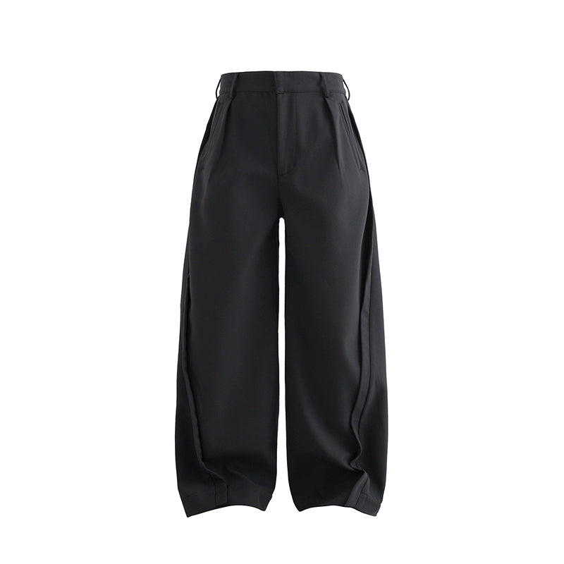 Solid Panel Banana Trouser