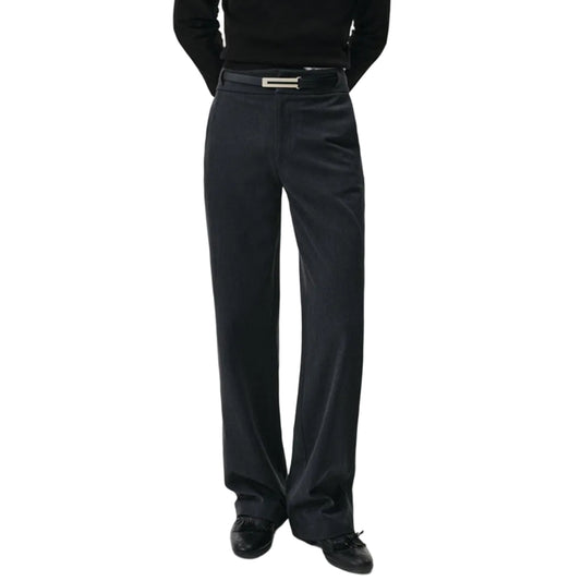 Tailored straight dress pants