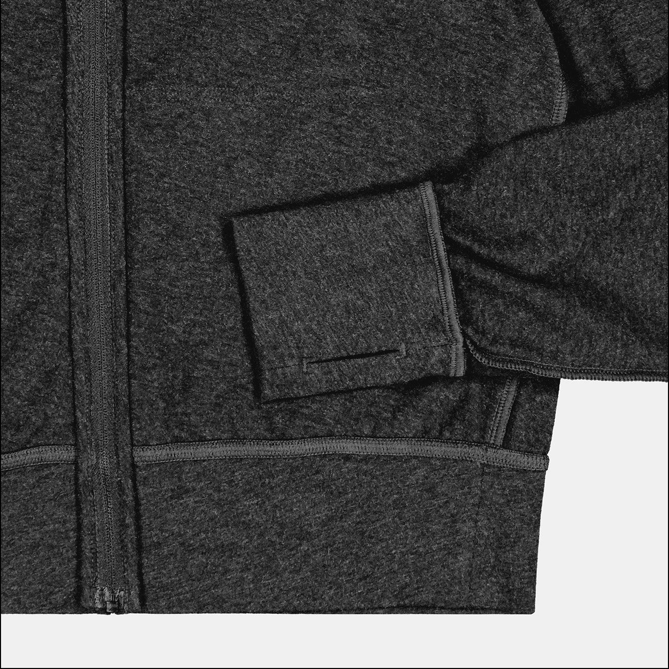 Soft Smock Zip-Up Hoodie