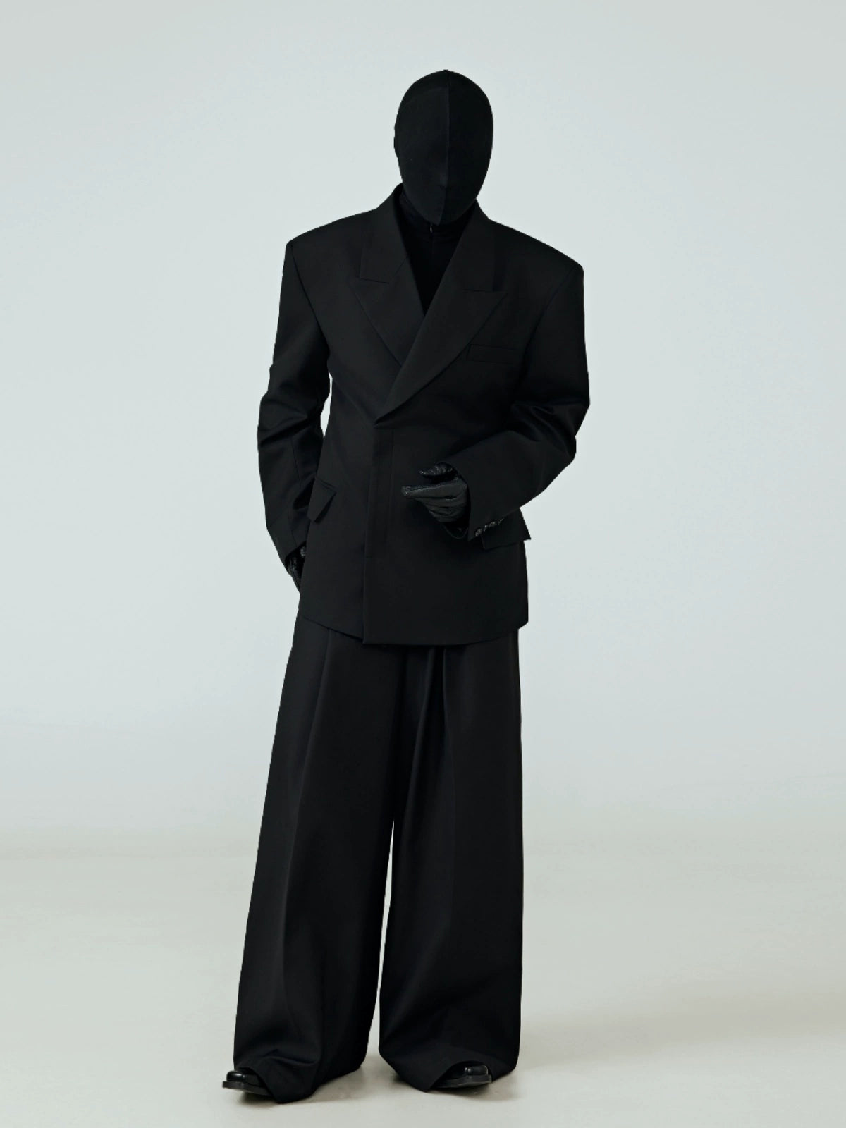 Waist Suit Drape Jacket