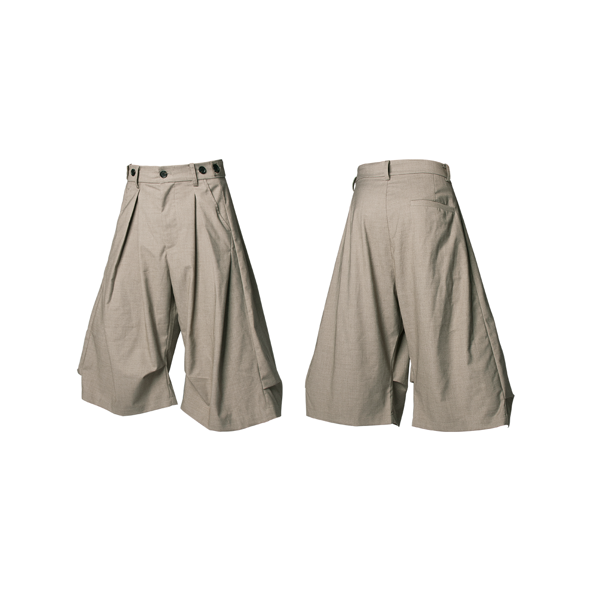 Drape Cropped Trouser