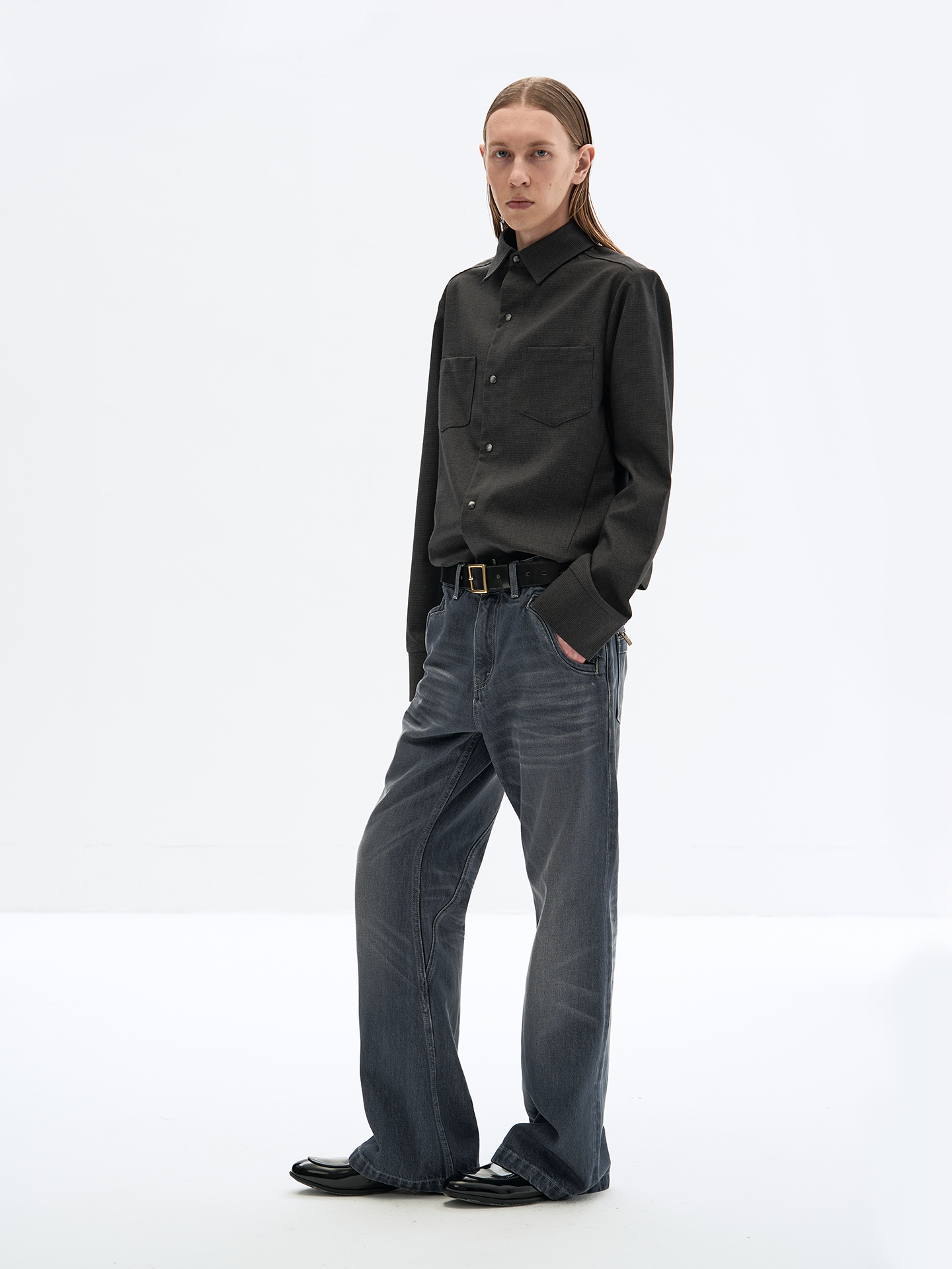 Cloud Wash Wave Pocket Jeans