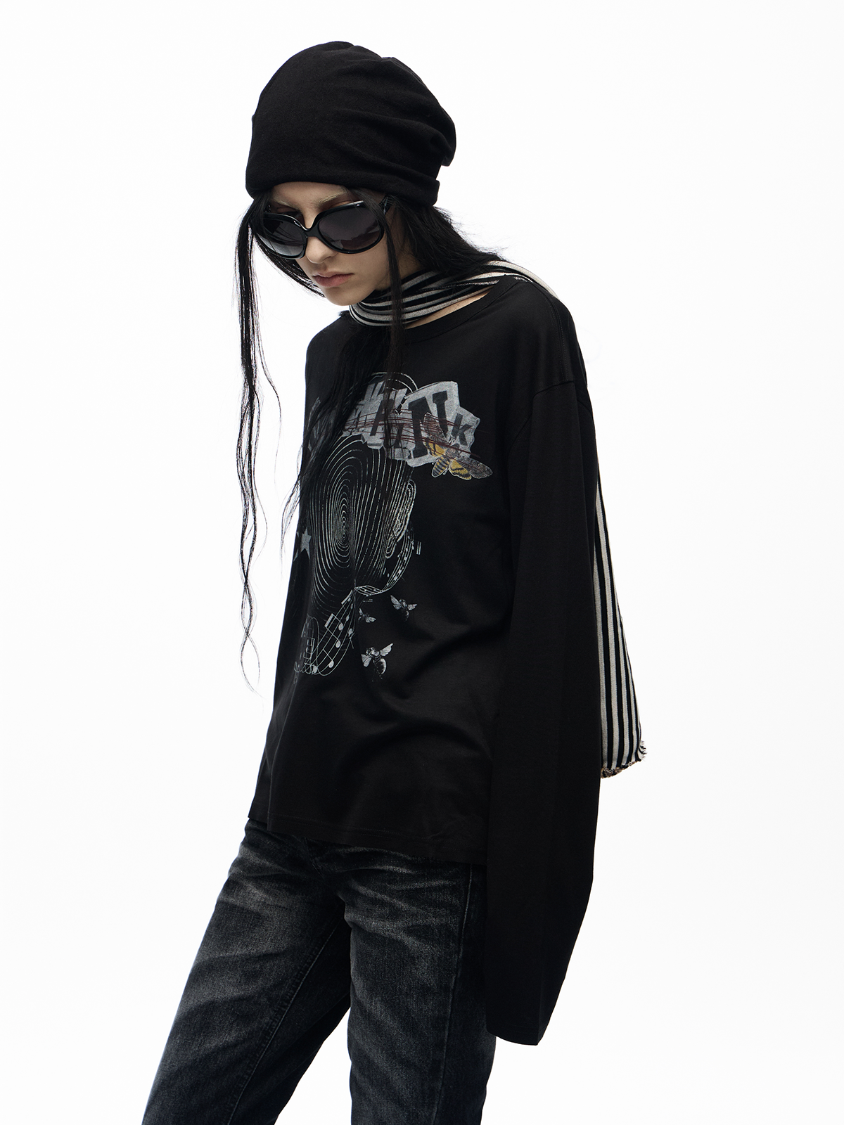 "Love Punk City" long sleeve T-shirts