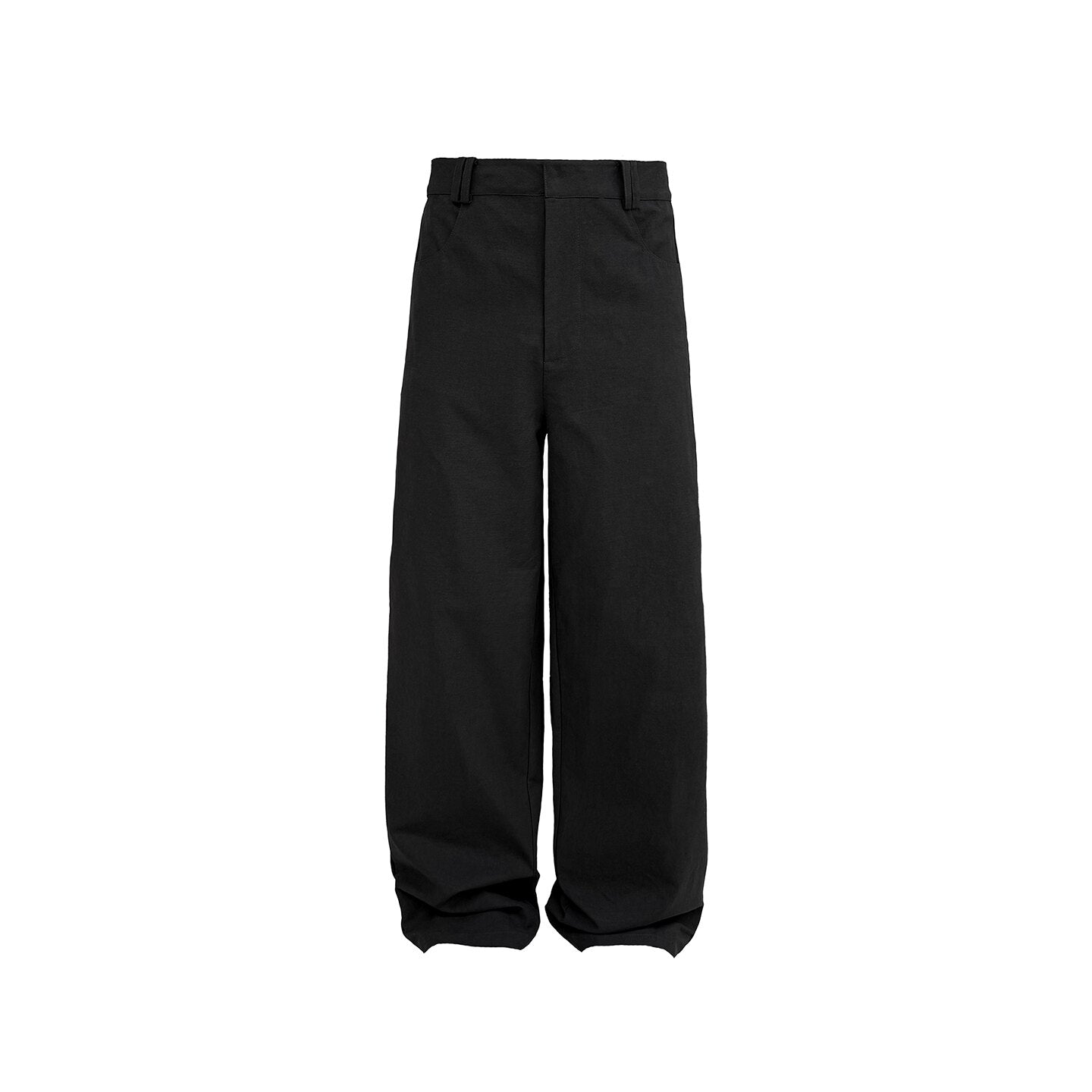 "Straight Ruler" Side Loose Casual Pants