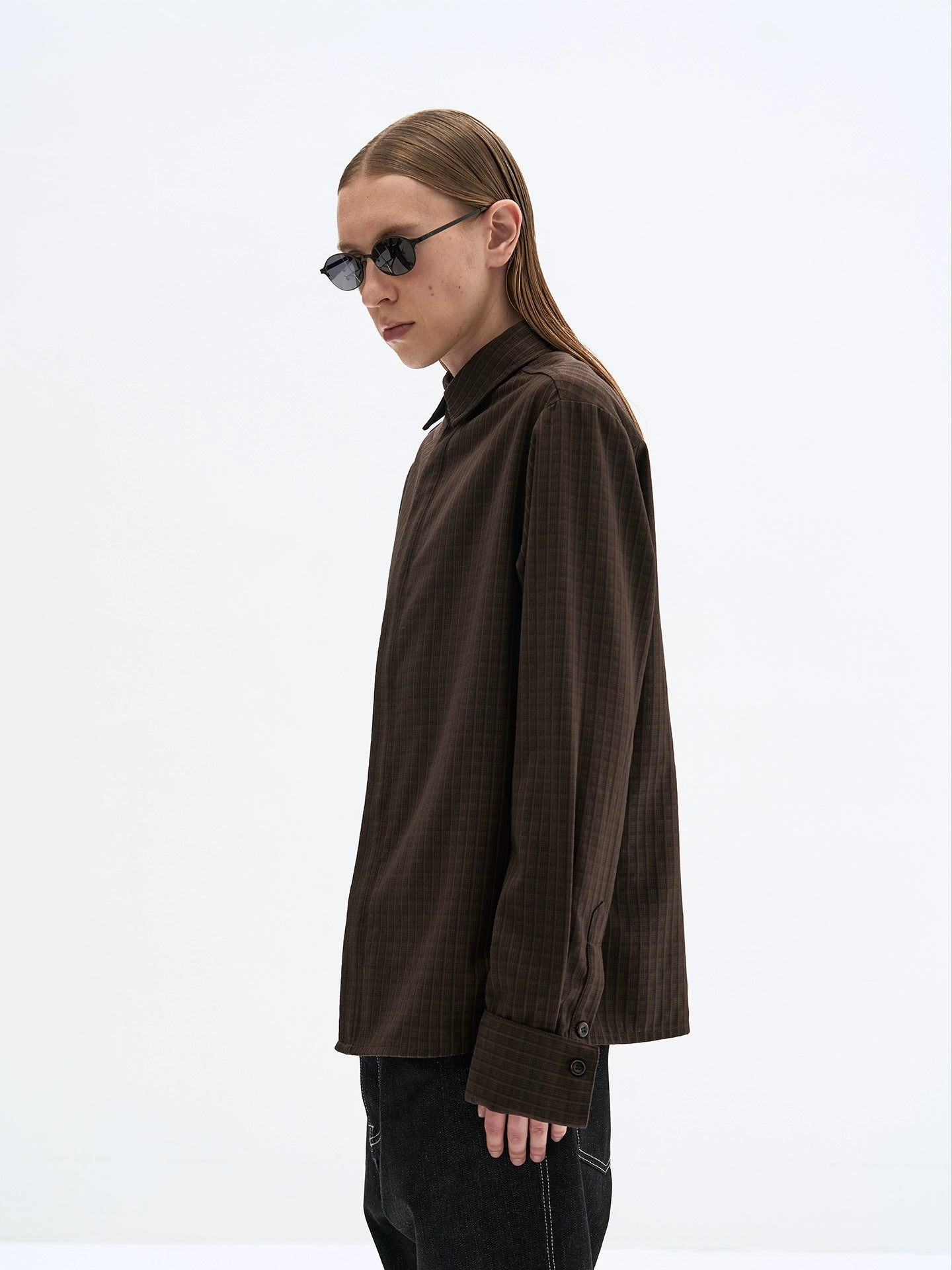 Full-Shoulder Long Sleeve Shirt