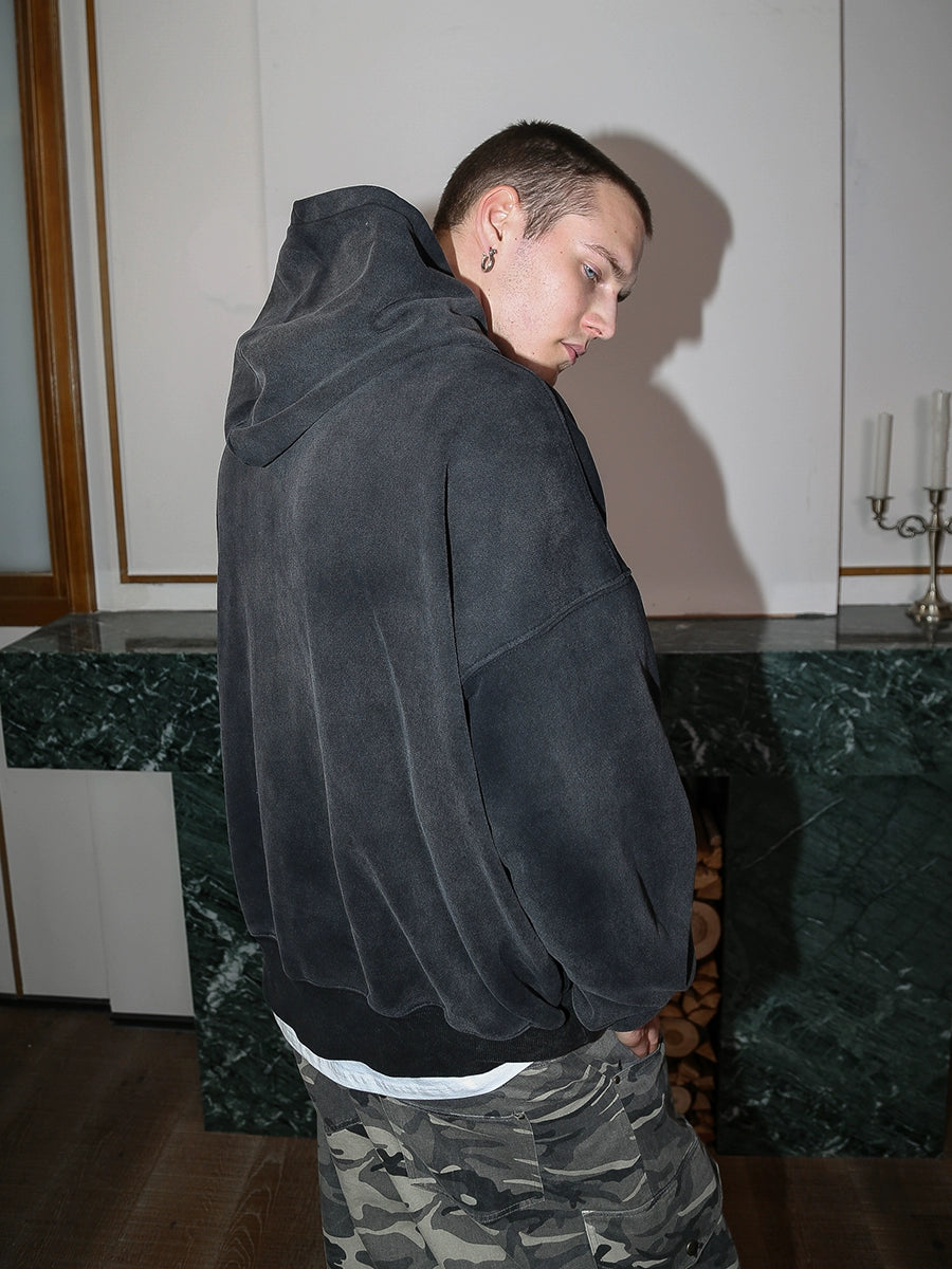 Social Fear Boy Printed Hoodie