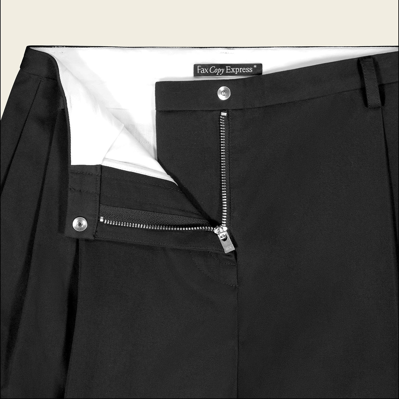 Fax Copy Express* classic wide-leg trouser