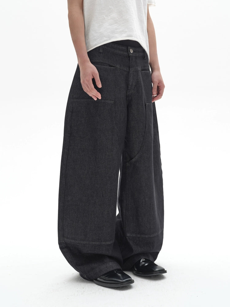 Raw Denim Pants