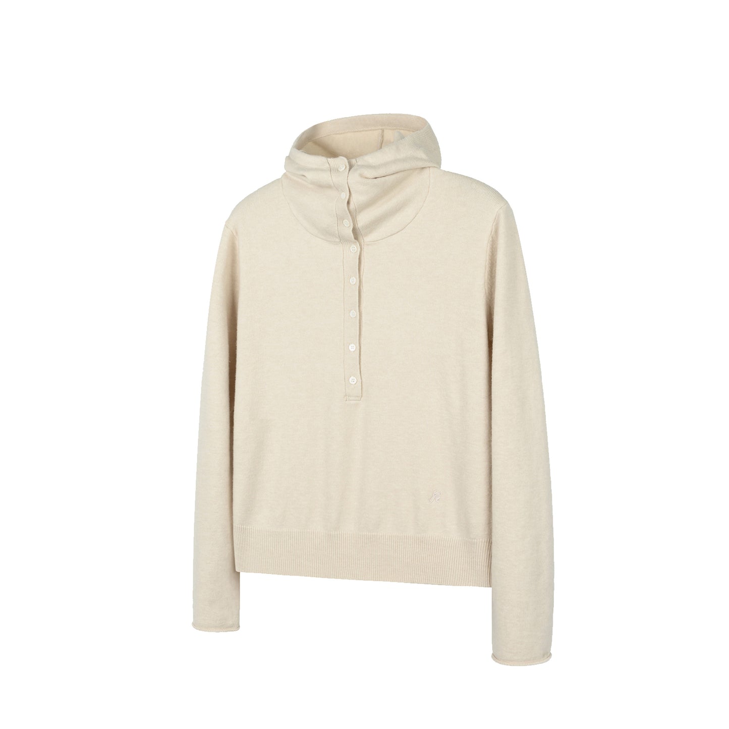 Soft loose curled sweater