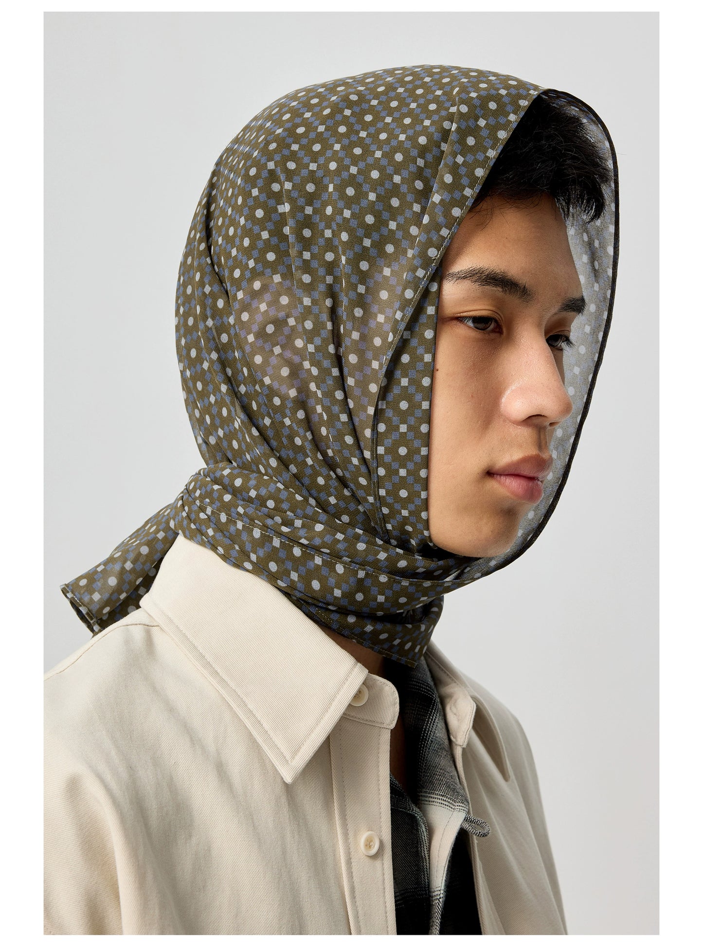 Digital Print Silk Scarf