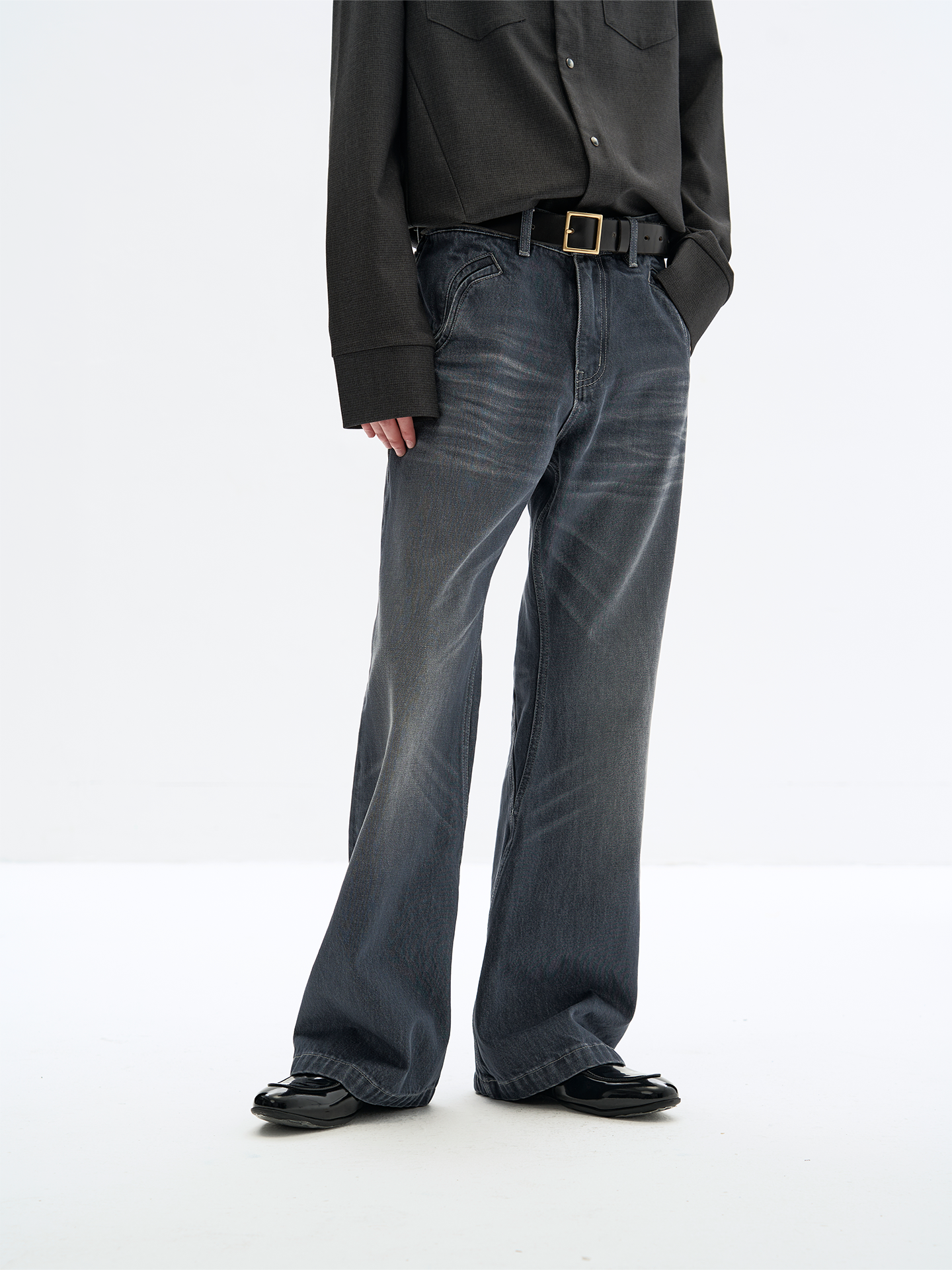 Cloud Wash Wave Pocket Jeans