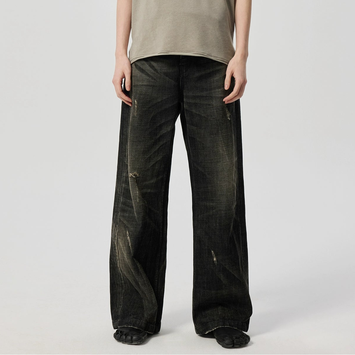 Nevada Wash distressed Jeans