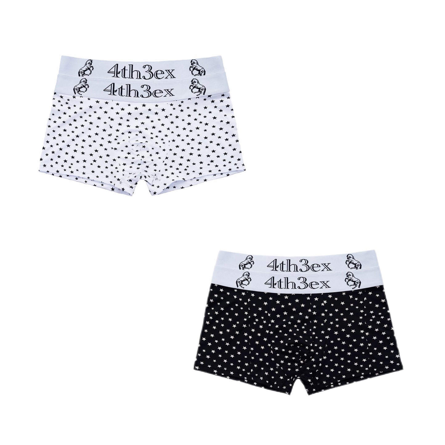 Polka Dot Double Waist Boxers