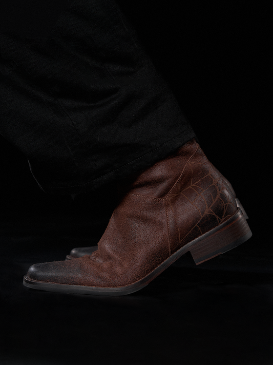 'TEXAN BOOTS' leather Chelsea boots