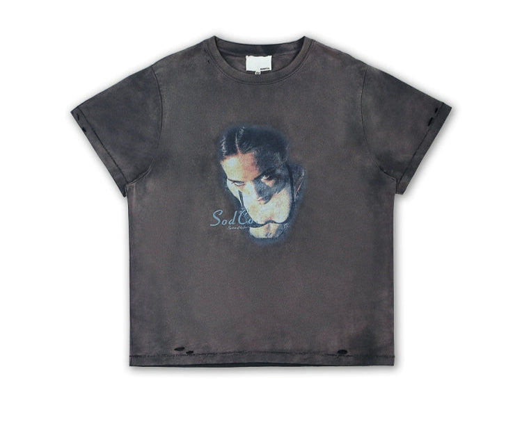 "Deftones" distressed vandal short sleeve T-Shirts