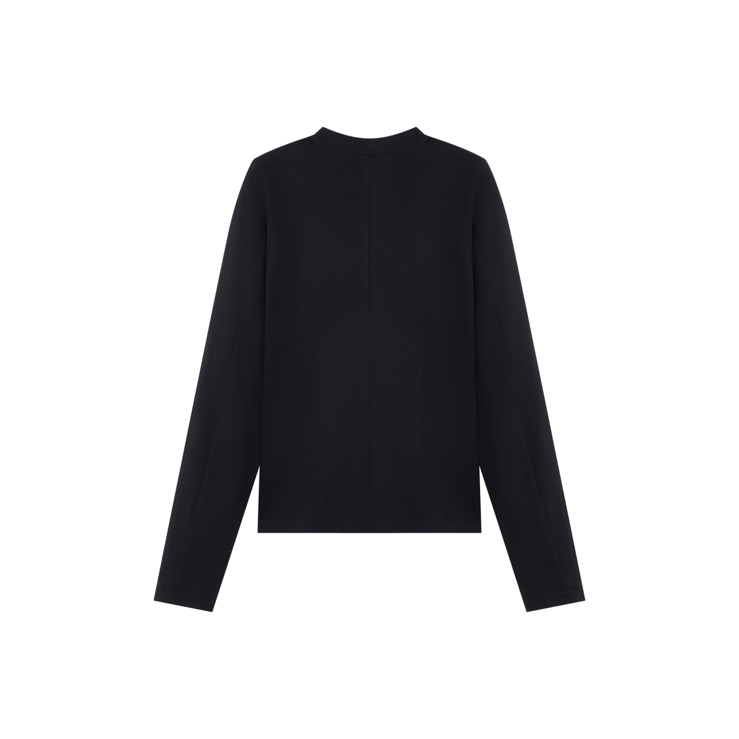Silver coin ninja sleeve henry collar T-shirt