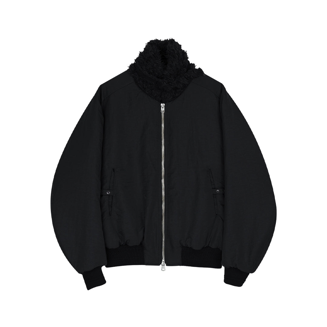 Fur Collar MA-1 Bomber Jacket