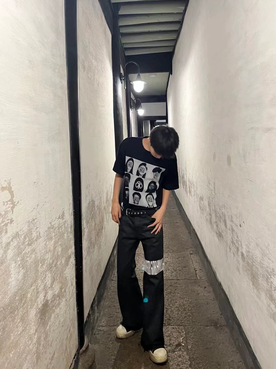 "Mosaic code" Short Sleeve T-shirt