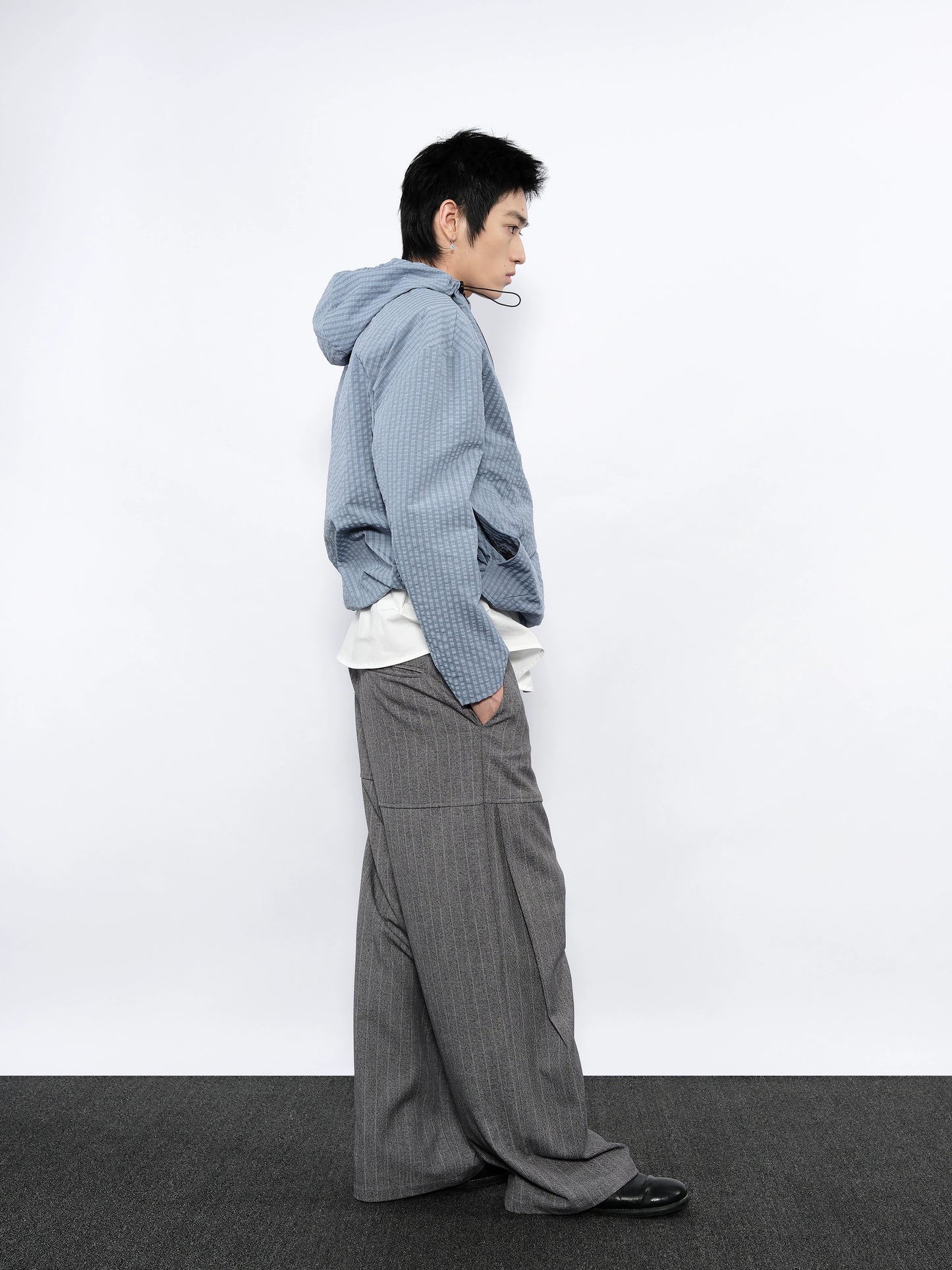 Double Zip Pullover Jacket