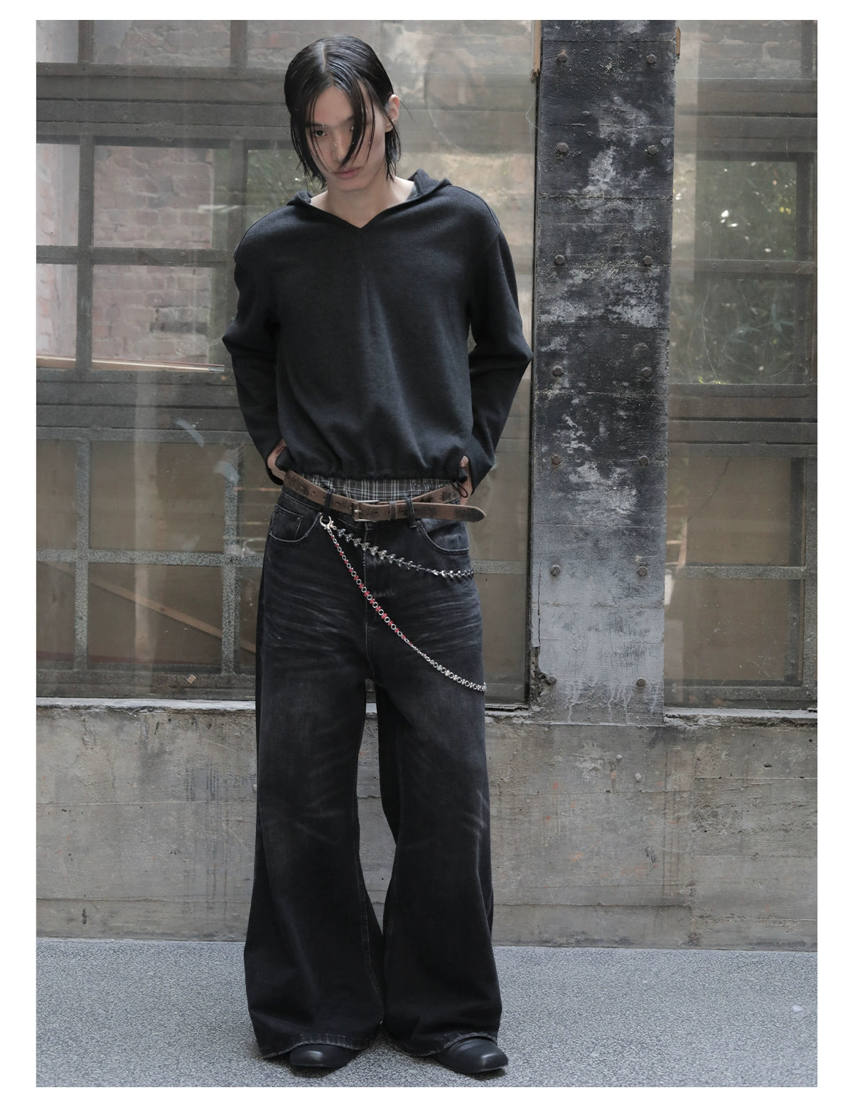 Messy Washed 14oz Jeans