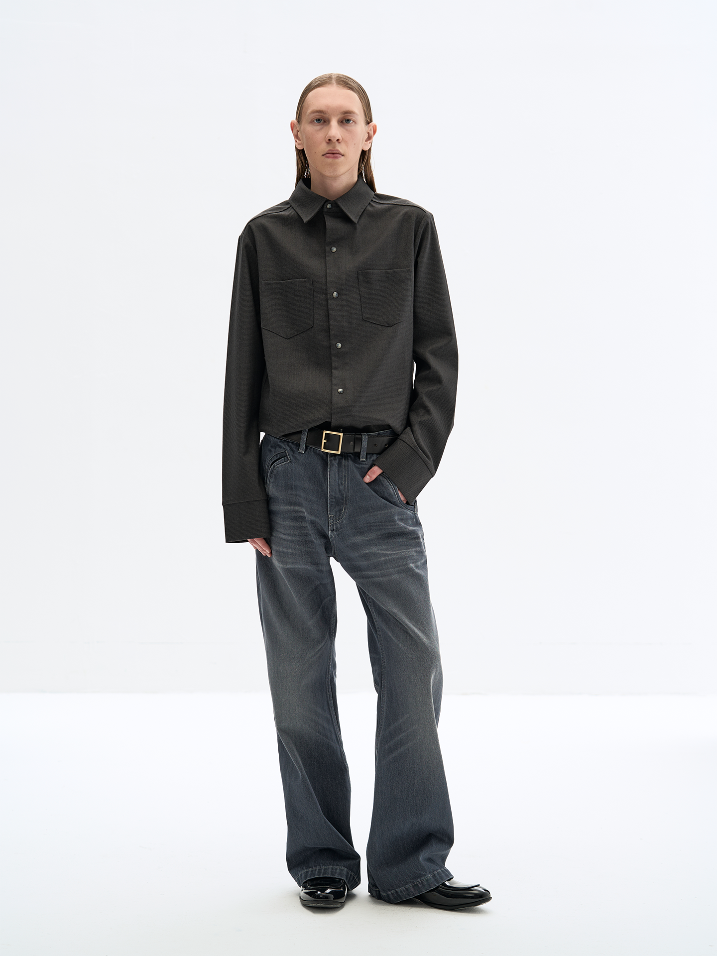 Cloud Wash Wave Pocket Jeans