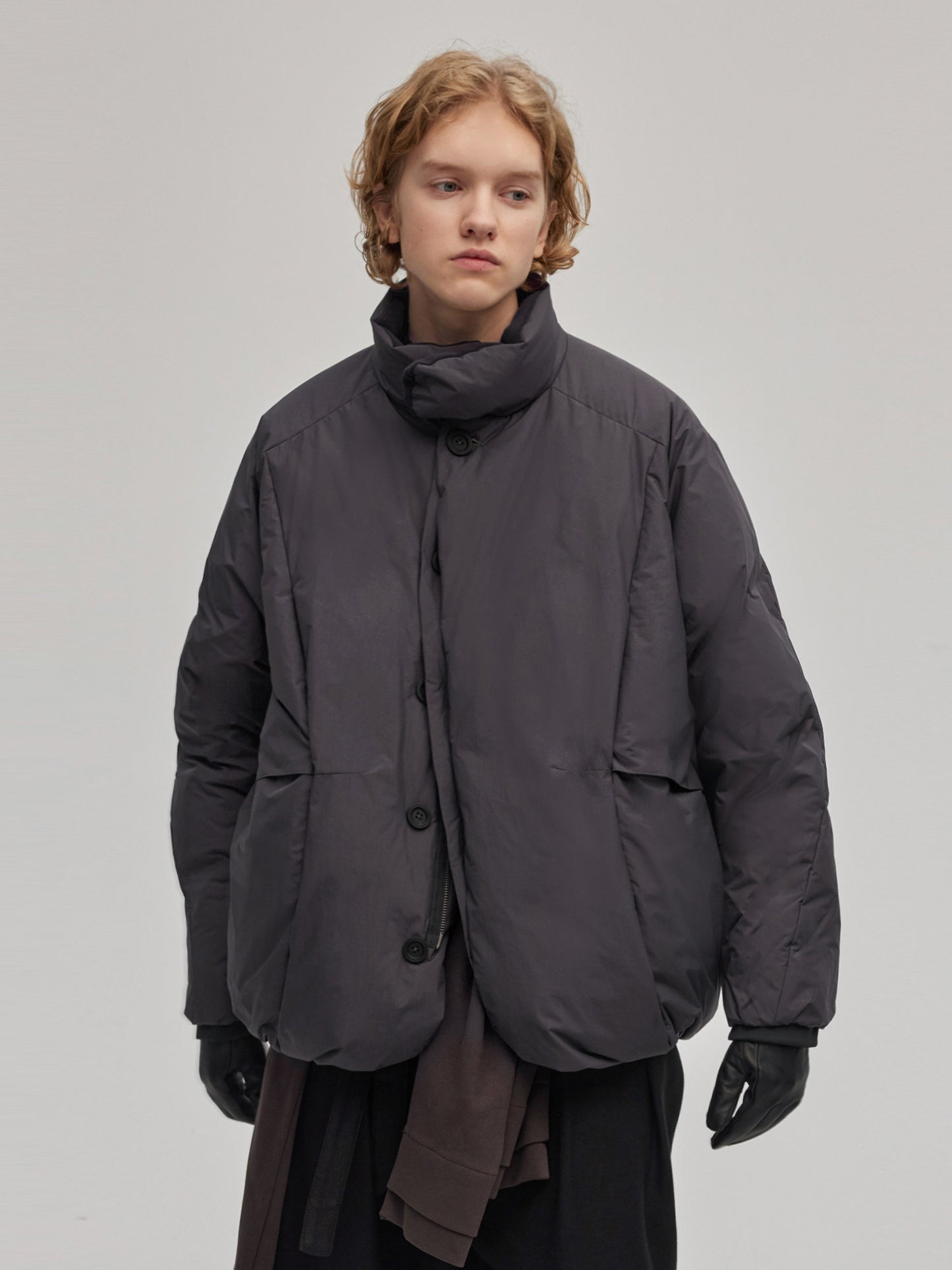 Heavy White Duck Down Jacket