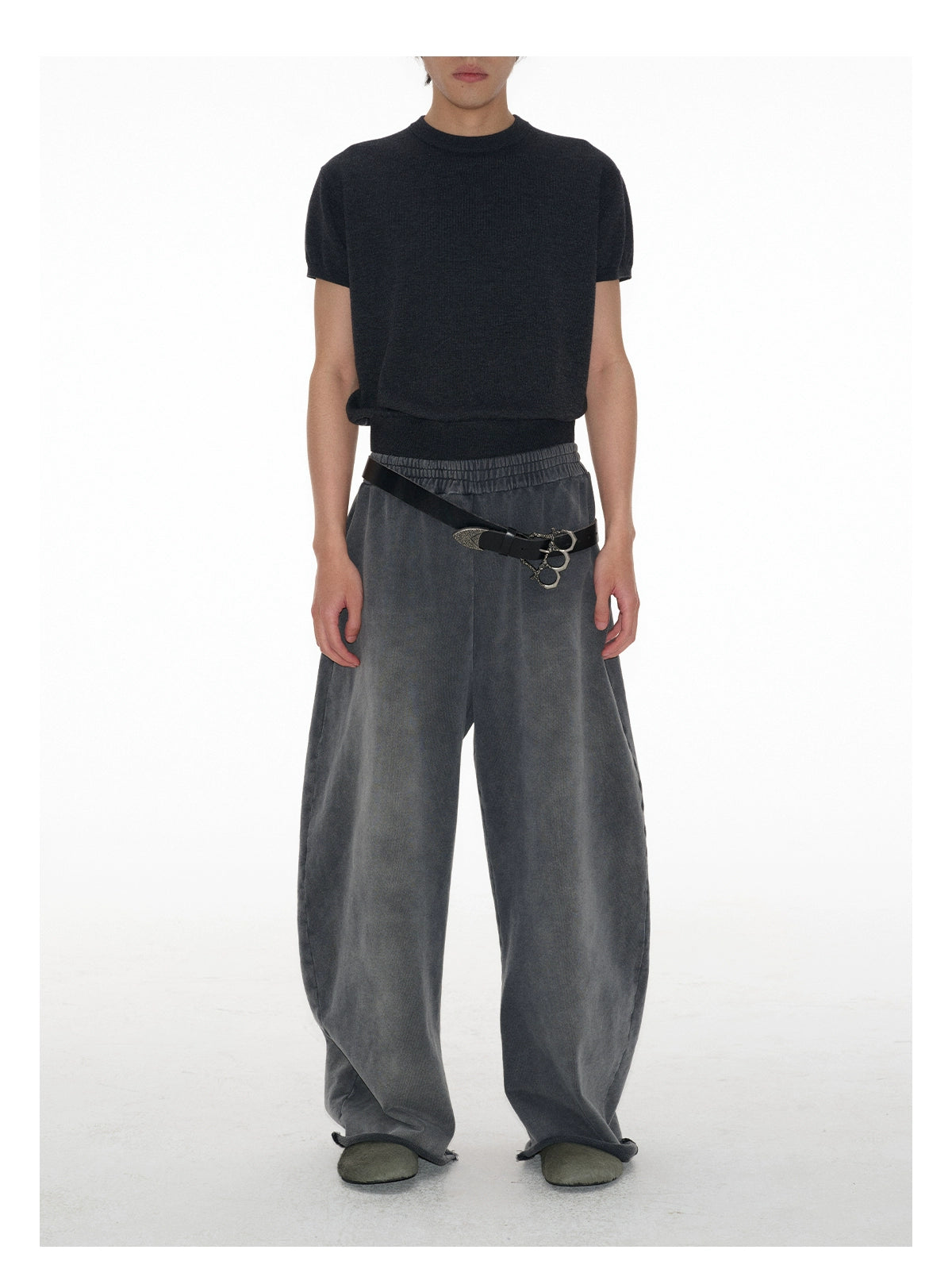 Faded Washed Cocoon Sweatpants