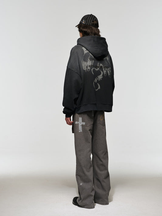 Handcuffs* Vintage Hoodie Sweatshirt