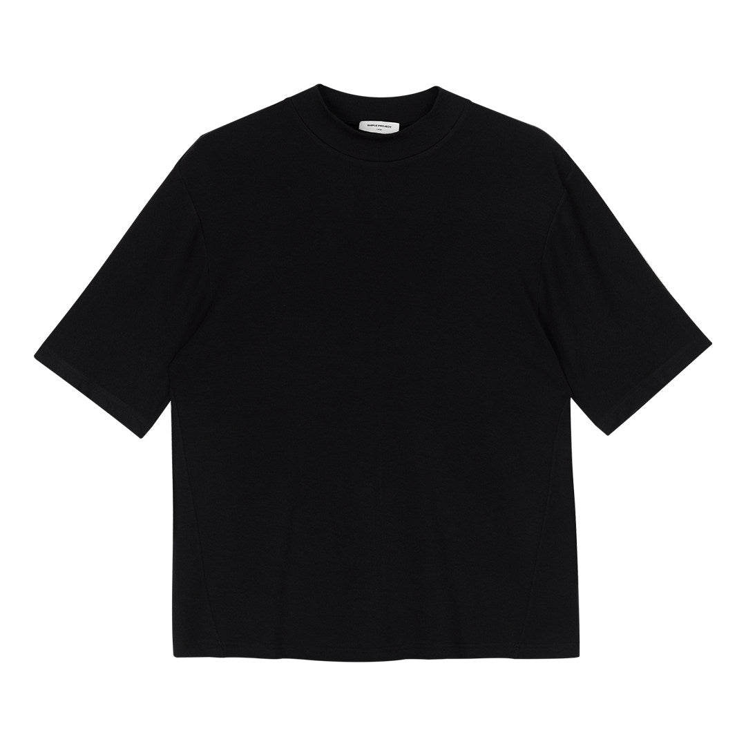 Mock Neck slim fit T-Shirt