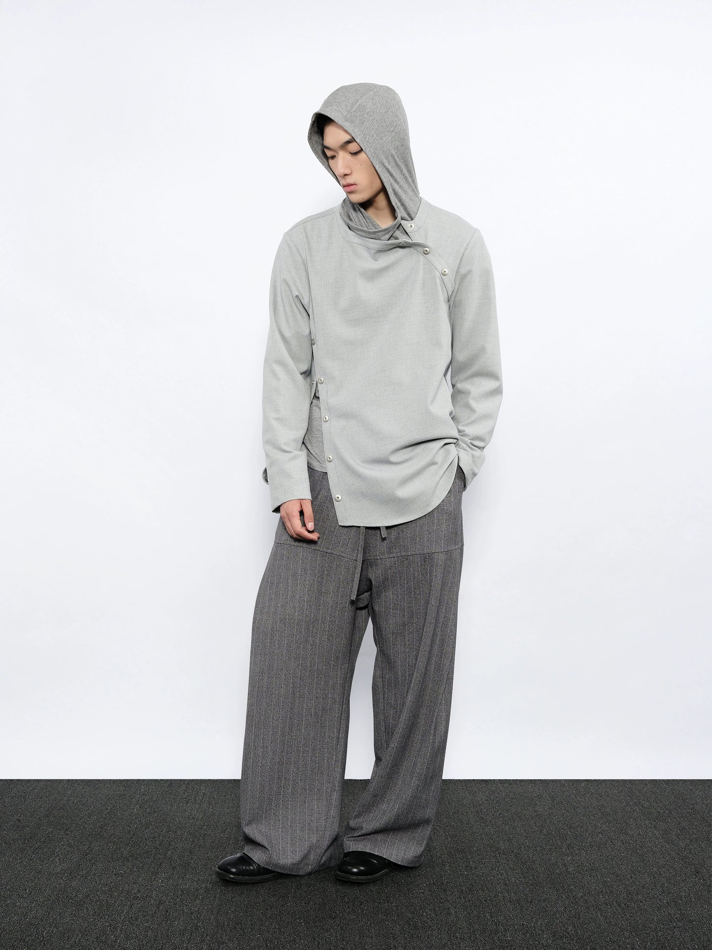 Pullover Diagonal Caftan Shirt