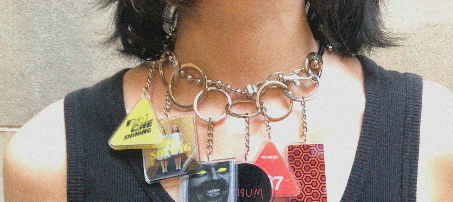 CNCISM Key Chain & Necklace 2-in-1