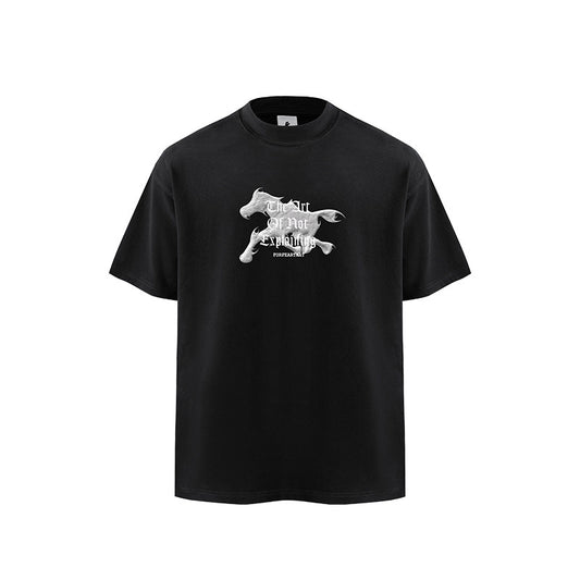 Loose heavy short sleeve tee
