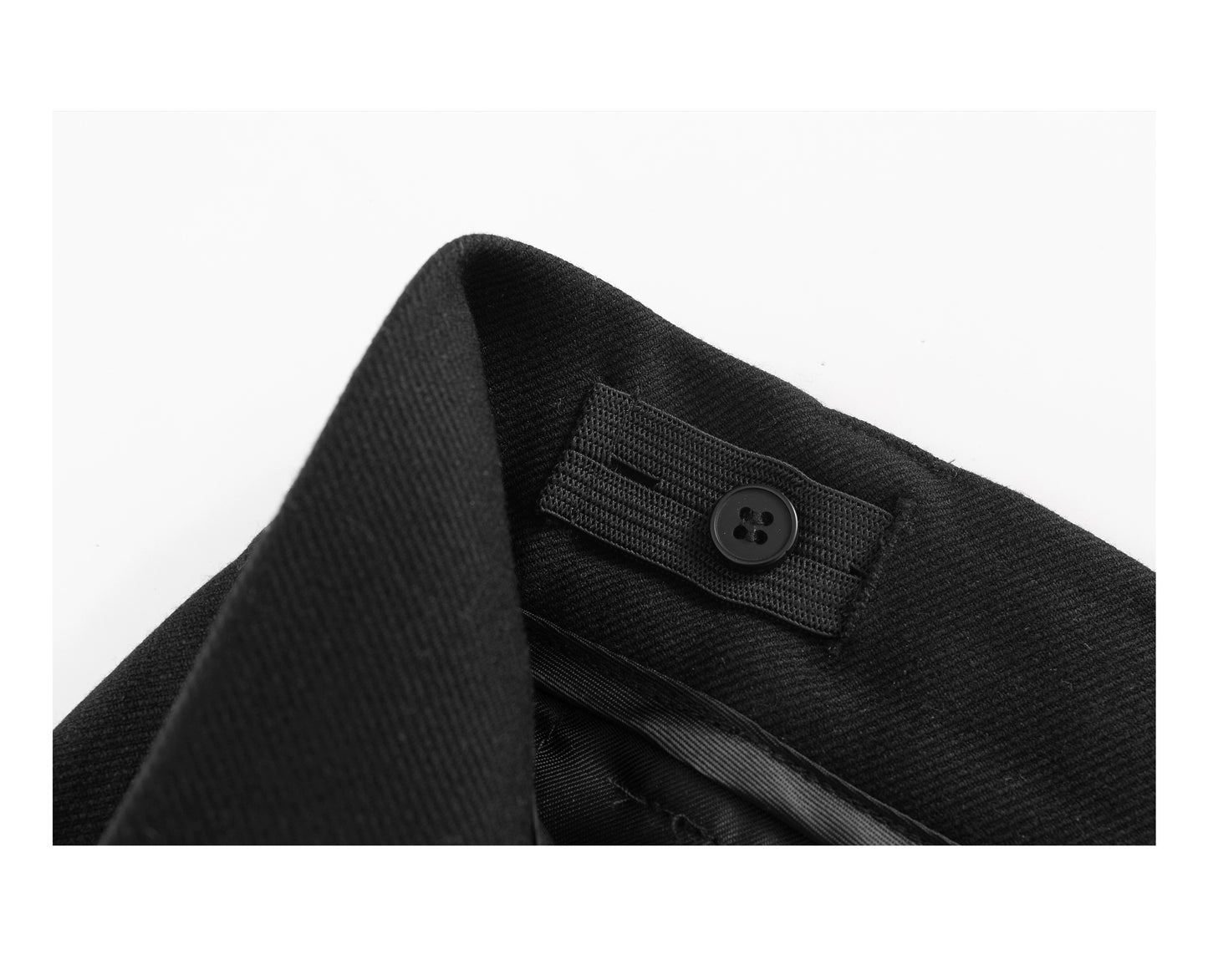 Pleated Drape Wool Trouser