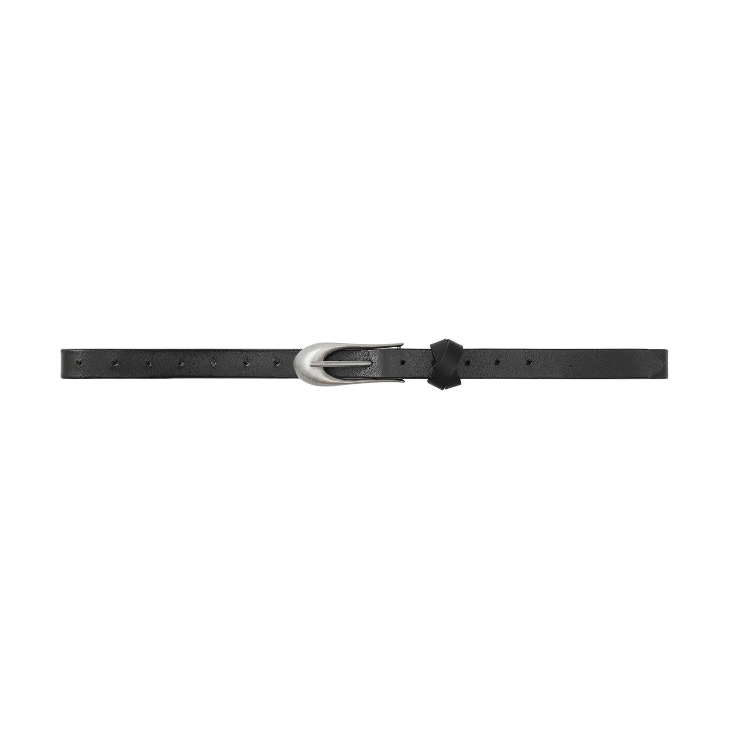 Fax Copy Express* Shaped Buckle Belt With Irregular Buckle