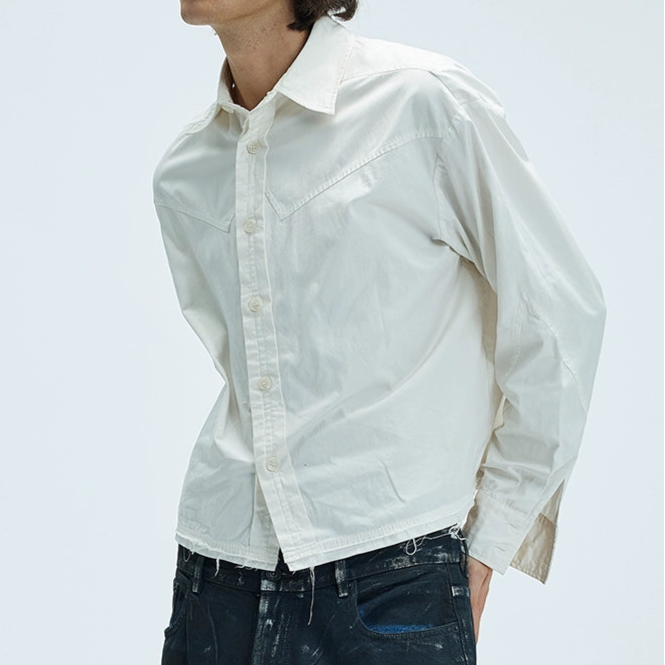 Beard Shape Long Sleeve Shirt