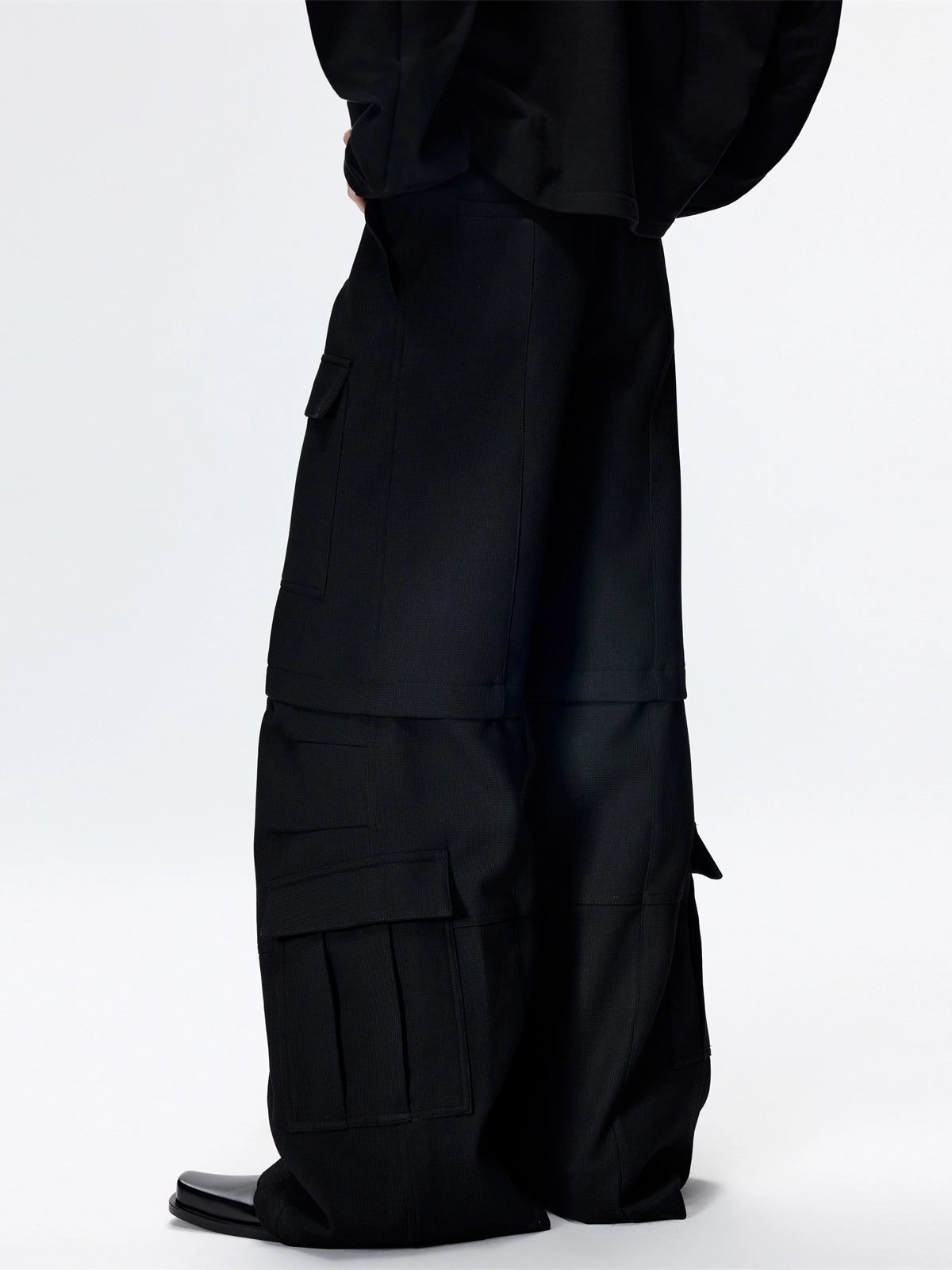 Multi Pocket Texture Cargo Pants