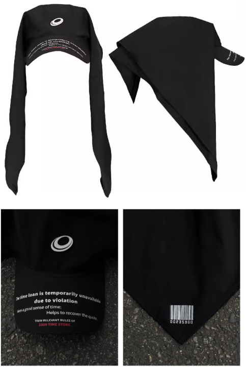 Docking headscarf curved Cap