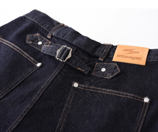 Washed cargo cropped jorts