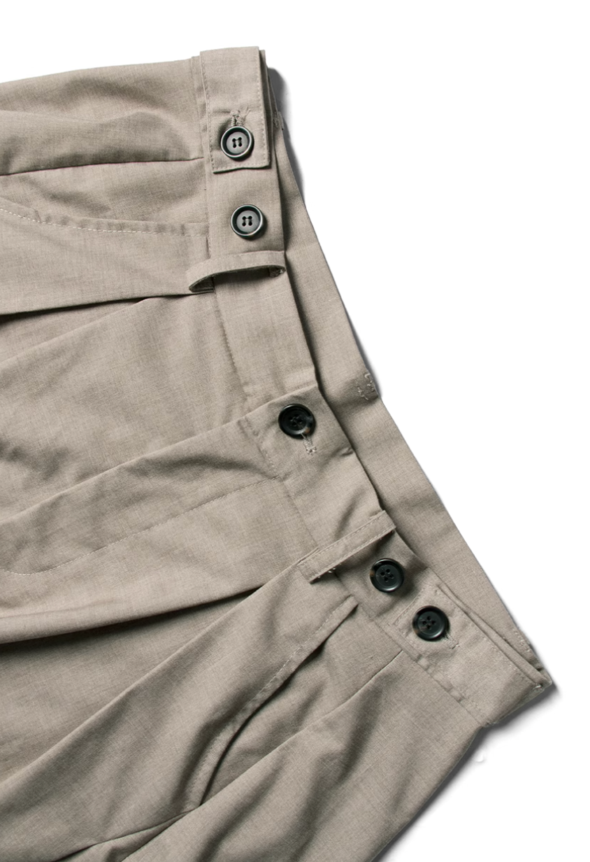 Drape Cropped Trouser